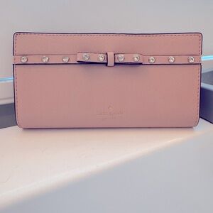 Kate Spade wallet with diamond embellishment